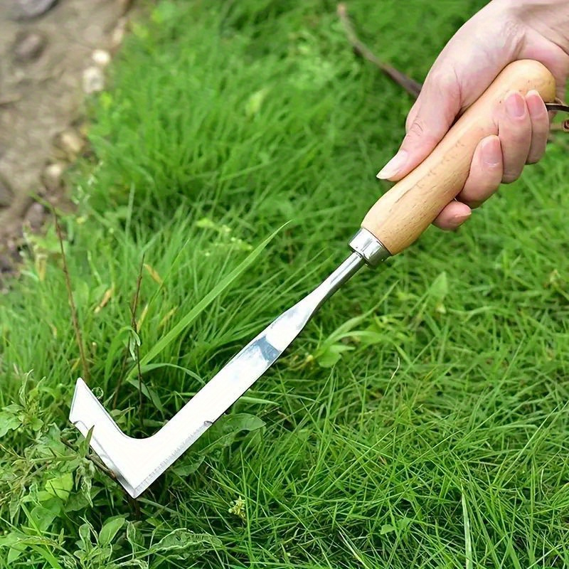Gardening Tools Used For Weeding - ステンレス製の隙間除草ツール、L字型多目的園芸用手工具、庭、テラス、通路の雑草除去に使用されます。