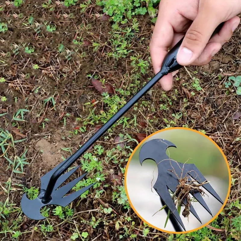 Gardening Tools Used For Weeding - 1個入り、金属製の庭用除草ツール、ポータブル4段階速度調整ハンドヘルド除草機、中庭や庭の芝生の手入れに使用されます。