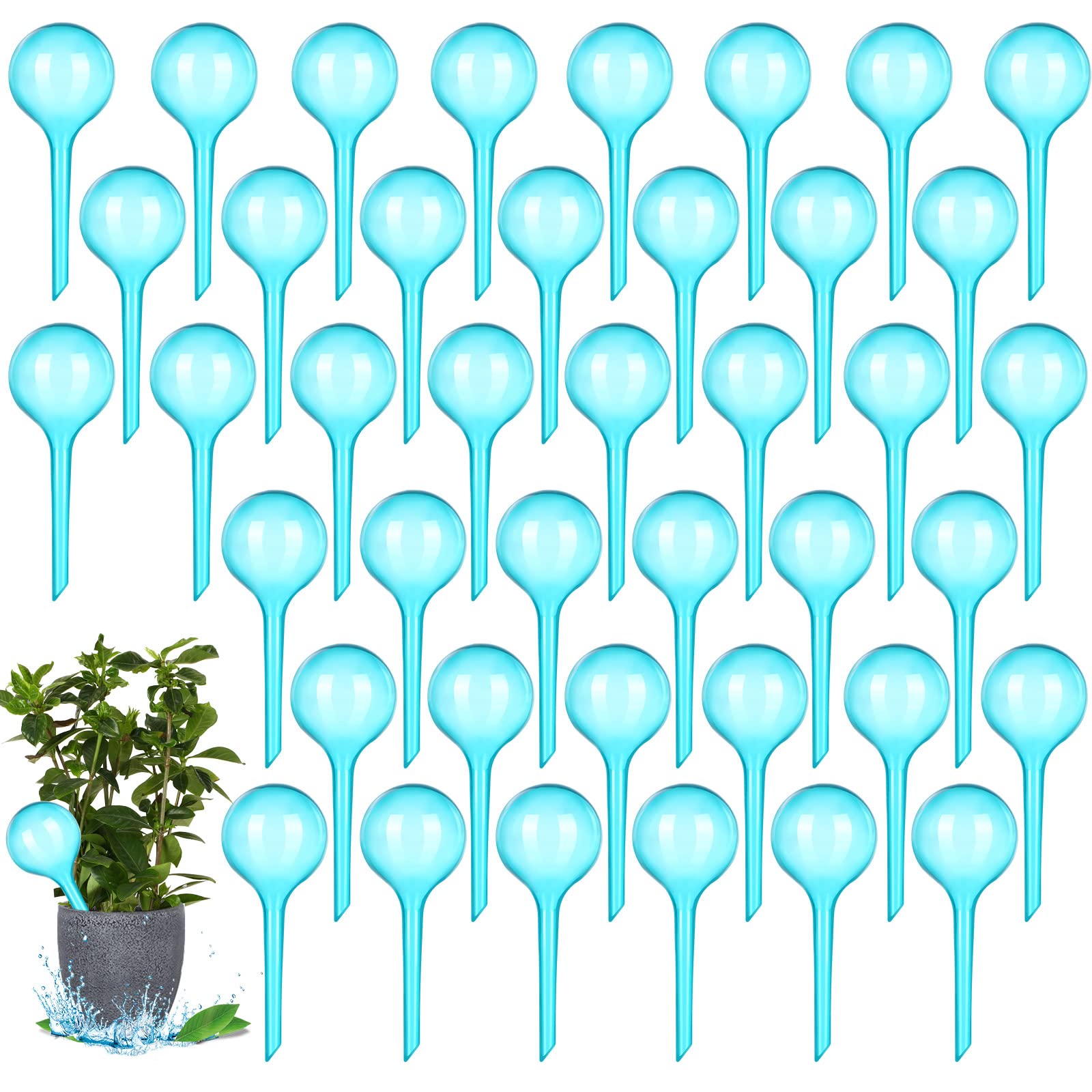 Root Watering Spike - 自動プラスチック植物給水器,植物の散水,球根,点滴灌漑装置,ボール,庭の散水装置
