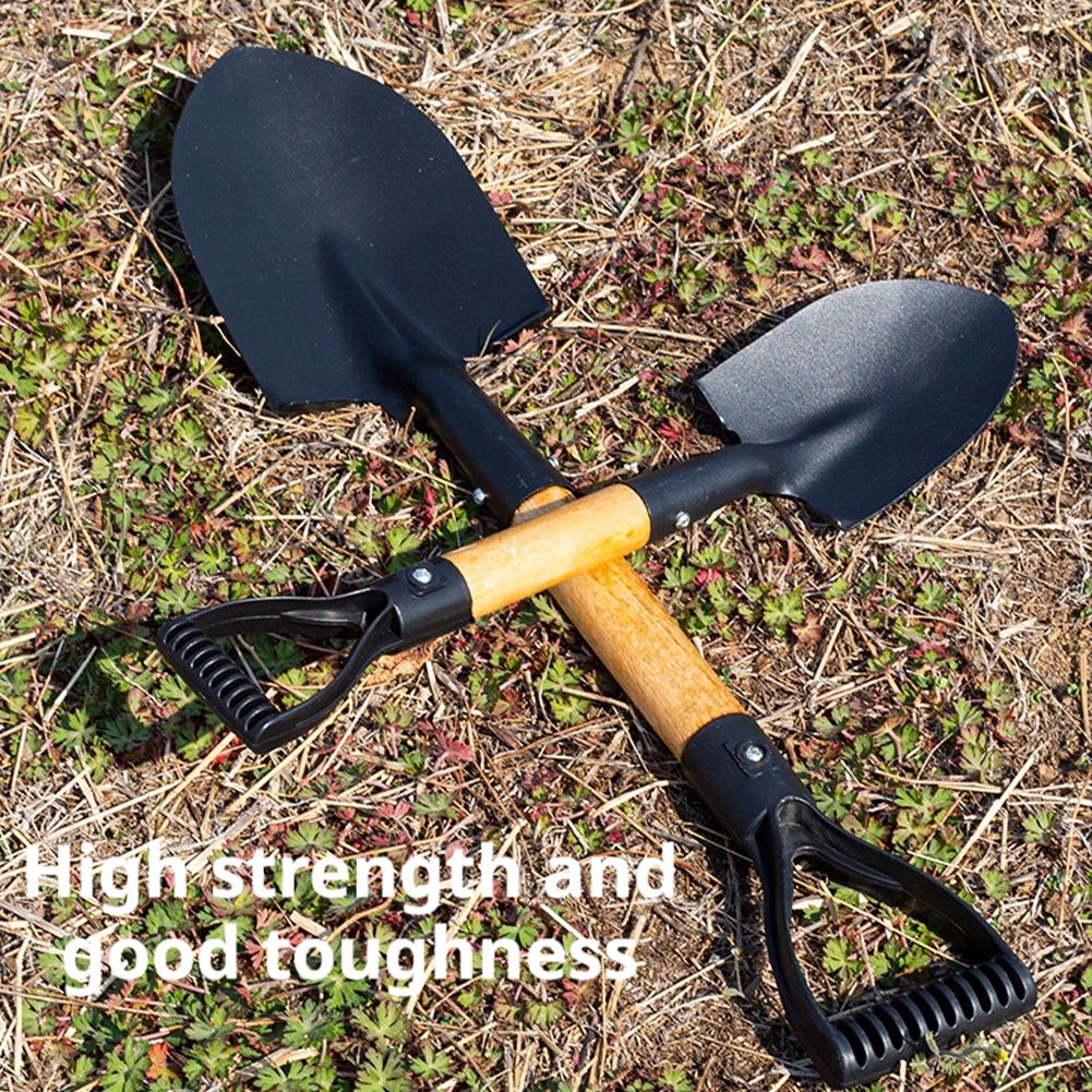 Gardening Tools 5 Year Old - 36 センチメートルガーデンシャベル木製ハンドル付きステンレス鋼ミニ植栽掘削実用ツール花野菜子供大人のおもちゃ