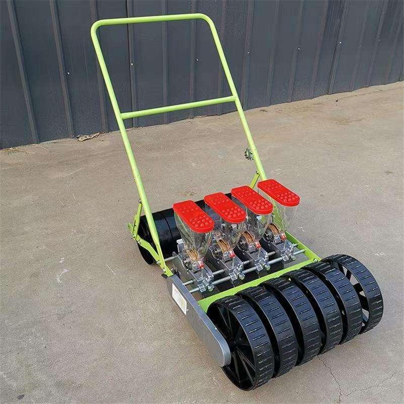 Fertilizer Dispenser - 手押し式野菜播種機、多列精密播種機、ニンジン、玉ねぎ、キャベツ、菜種用、農場植栽ツール