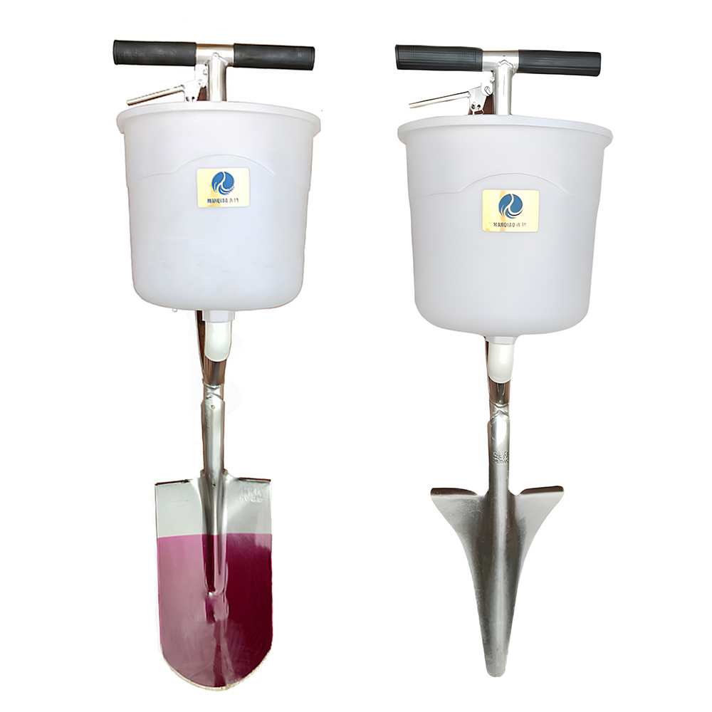 Fertilizer Dispenser - コーンを使用した多機能ハンドヘルドガーデンフードツール,プラスチックおよびプラスチック製のガーデンツール,調整可能なストラップ