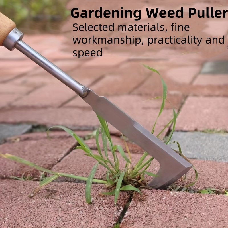 Gardening Tools Used For Weeding - ステンレス製の隙間除草ツール、L字型多目的園芸用手工具、庭、テラス、通路の雑草除去に使用されます。