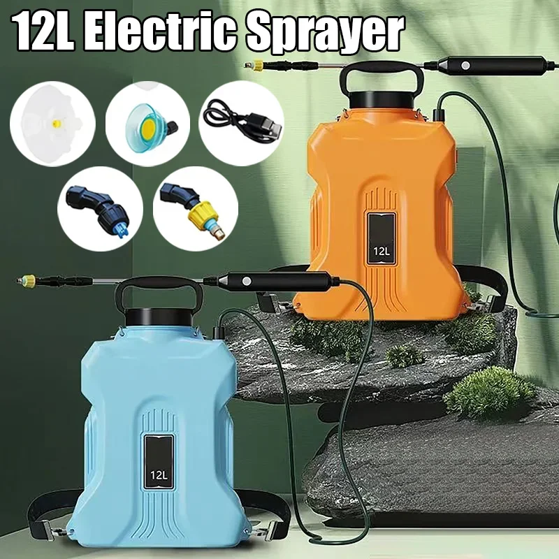 高品質 12L 電動噴霧器 2500mAh バッテリー高圧噴 - Gardening Tools High Quality のレビューと価格