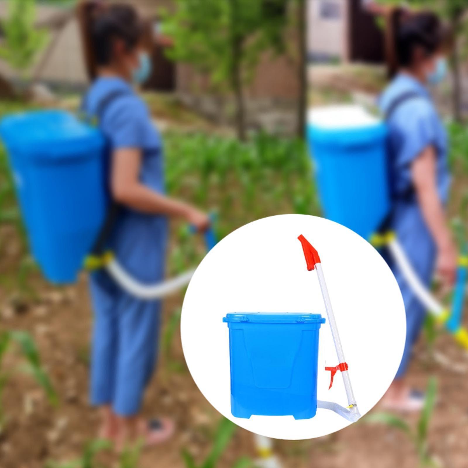 人間工学に基づいたハンドル付き肥料散布機、手動背負式散布機、 - Fertilizer Dispenser のレビューと価格