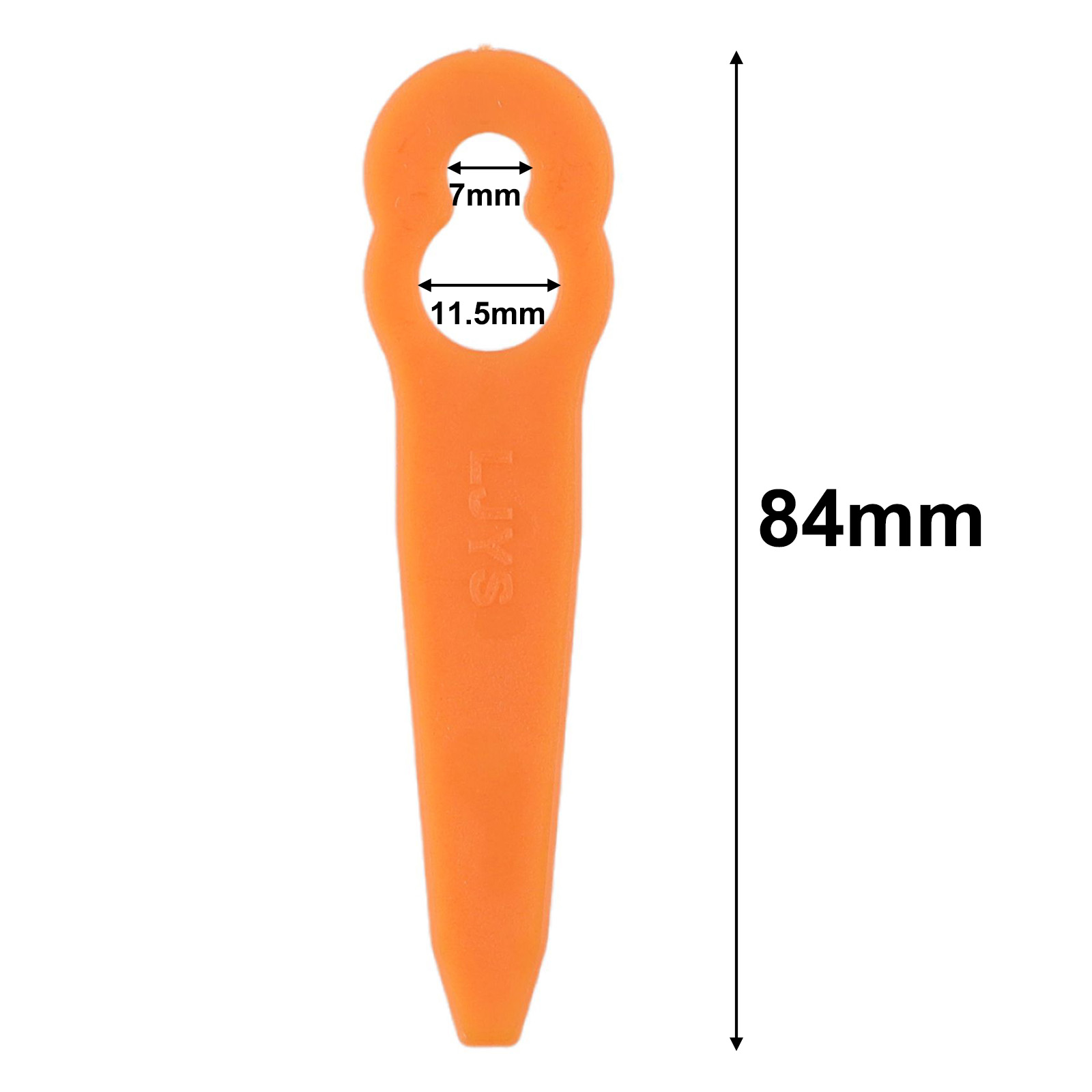 40 個プラスチック芝刈り機ブレードオレンジプラスチック交換 - Gardening Tools High Quality のレビューと価格