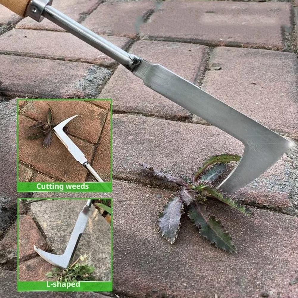 ステンレス製の隙間除草ツール、L字型多目的園芸用手工具、庭、 - Gardening Tools Used For Weeding のレビューと価格
