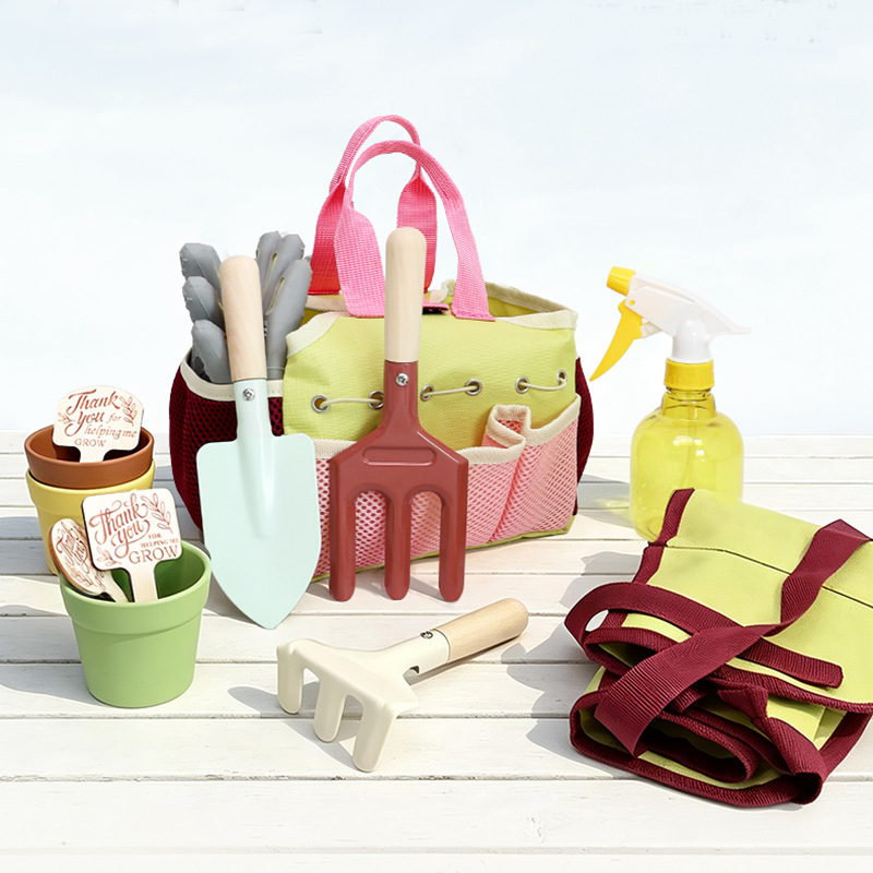 キッズガーデンツールセットごっこ遊び屋外シャベル熊手鍬水まき - Gardening Tools Gifts のレビューと価格