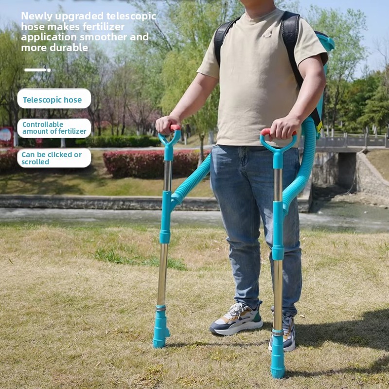 手動式トウモロコシ肥料散布機、肥料散布用ハンドヘルドディブラ - Fertilizer Dispenser のレビューと価格