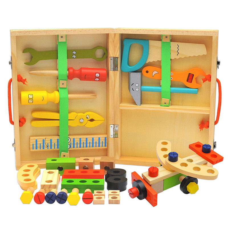 教育モンテッソーリ子供のおもちゃプラスチック木製ツールボック - Gardening Tools 5 Year Old のレビューと価格