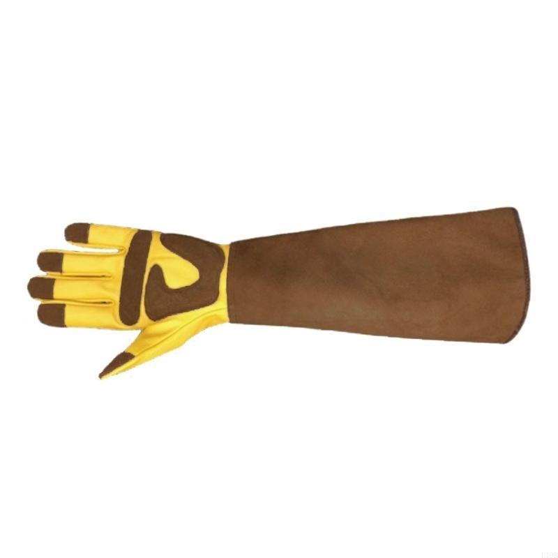 F19B レザー ローズ プルーニング グローブ 通気性と耐 - Garden Gloves Thorn Proof のレビューと価格