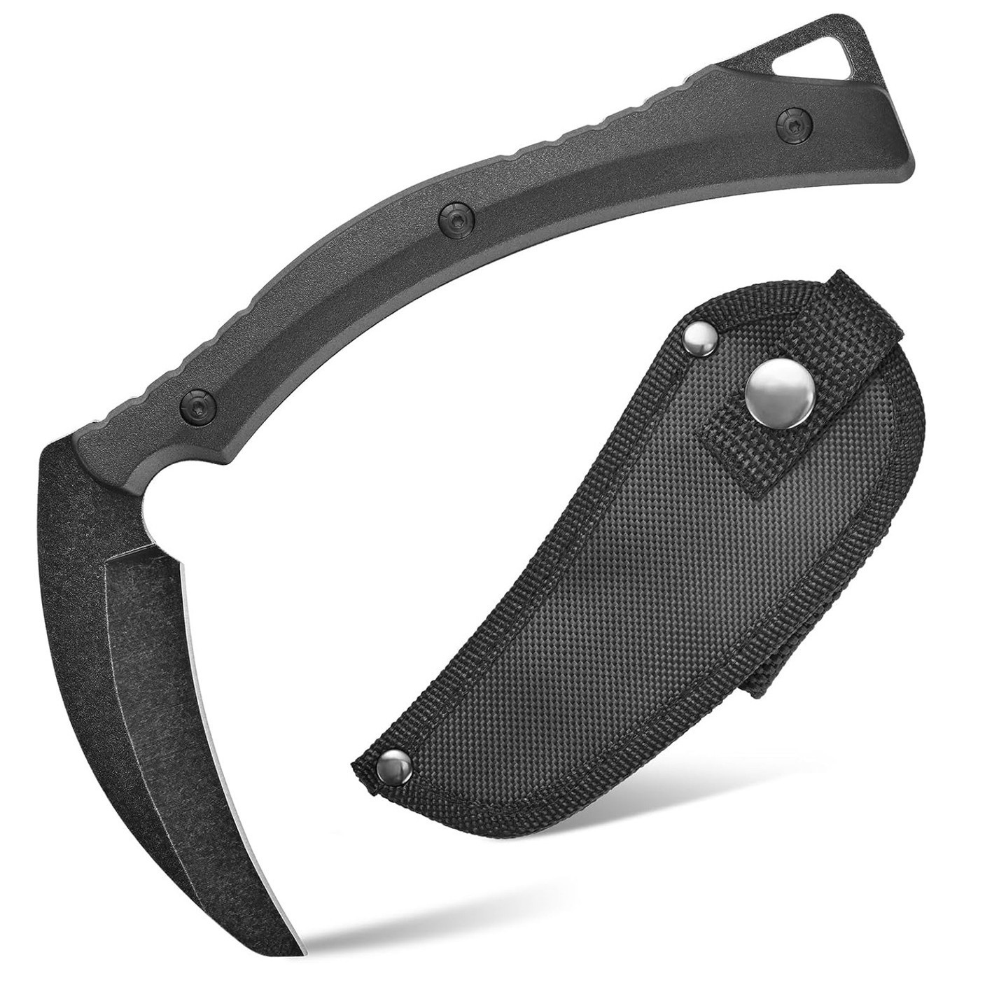 高品質D2鋼多機能戦術用鎌は、屋外庭園での便利な手動除草ED - Gardening Tools High Quality のレビューと価格