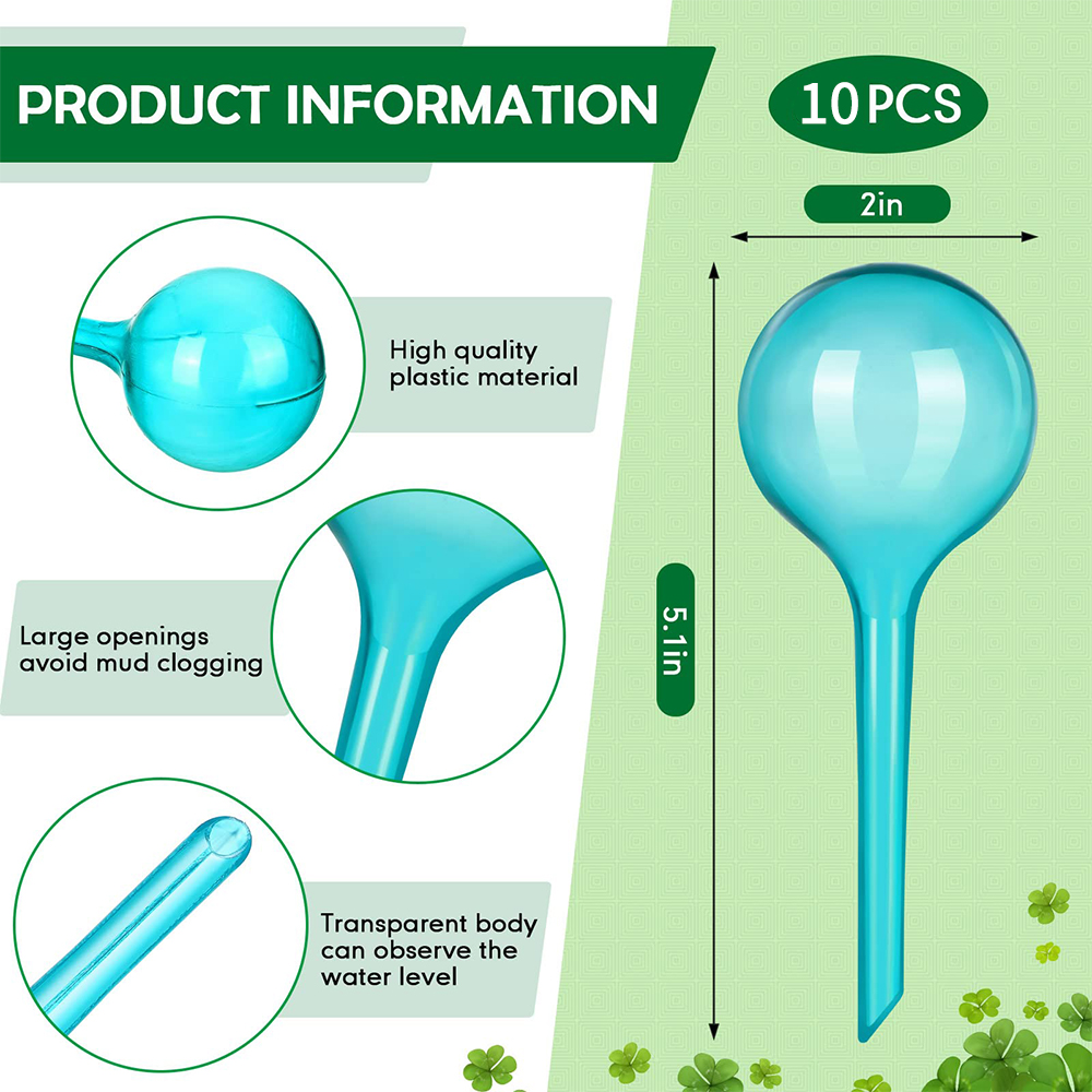 自動プラスチック植物給水器,植物の散水,球根,点滴灌漑装置, - Root Watering Spike のレビューと価格