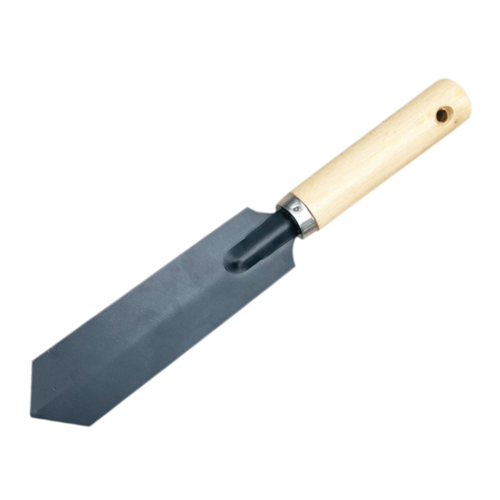 小型ガーデンスパデ掘削ツール木製ハンドル多機能ガーデニングツ - Garden Hand Trowel のレビューと価格