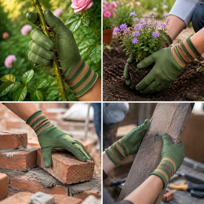 多用途ガーデニンググローブ、棘防止、防水、耐切創性、滑り止め - Garden Gloves Thorn Proof のレビューと価格