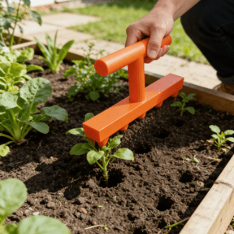 精密園芸穴あけパンチ播種機 家庭用野菜花苗パンチャー バルコ - Gardening Tools Gifts のレビューと価格