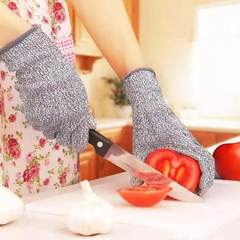 レベル 5 HPPE 耐切創手袋キッチンガーデニング耐切創ニ - Garden Gloves Thorn Proof のレビューと価格
