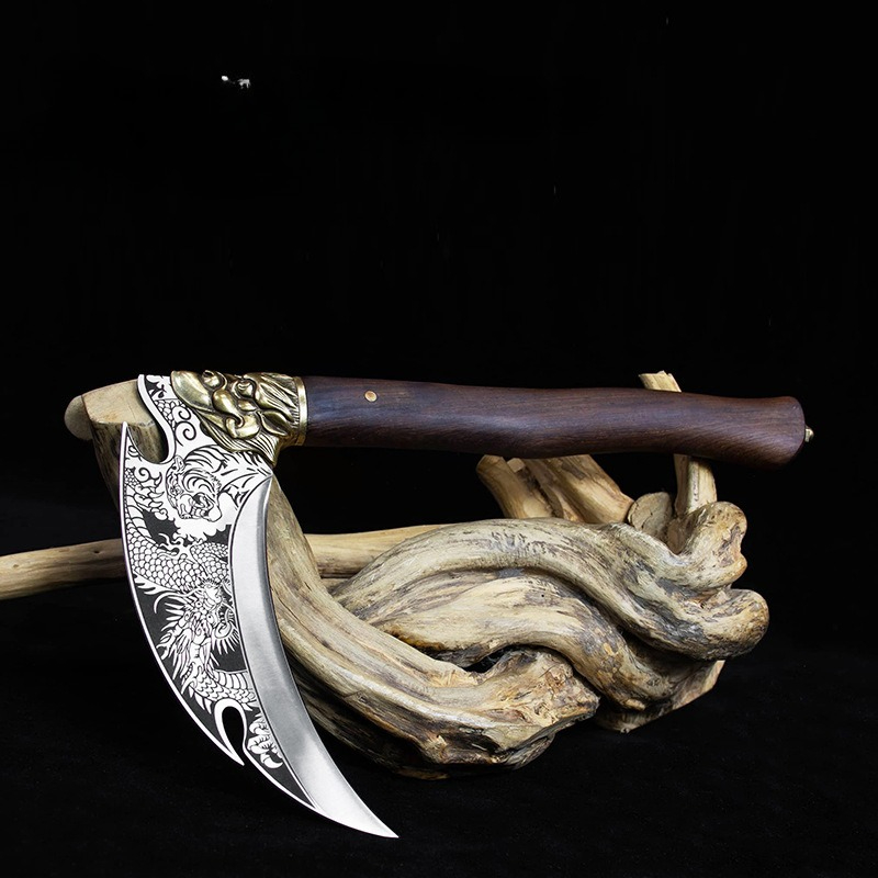 高品質の手鍛造防錆・高硬度鎌は、アウトドア、戦術、庭の草刈り - Gardening Tools High Quality のレビューと価格