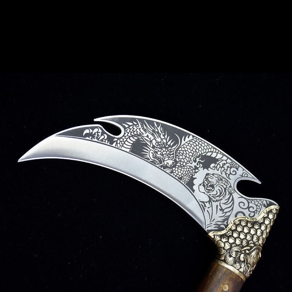 高品質の手鍛造防錆・高硬度鎌は、アウトドア、戦術、庭の草刈り - Gardening Tools High Quality のレビューと価格