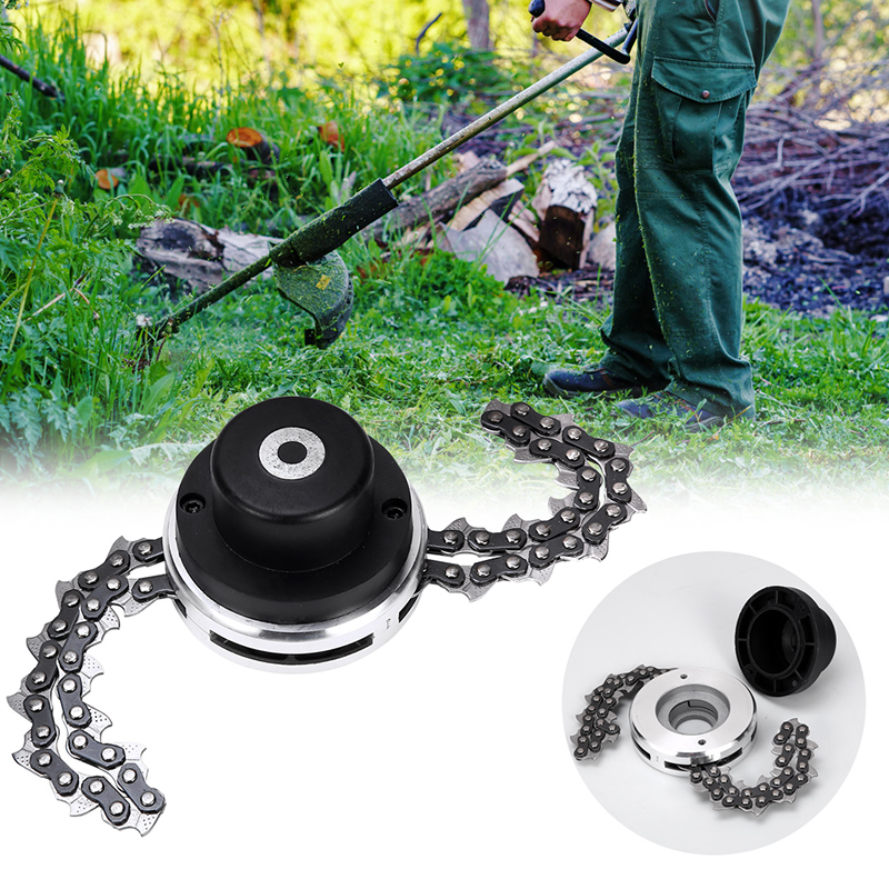 チェーン芝刈り機ヘッド、マンガン鋼刃、幅広く使用されている、 - Gardening Tools Used For Weeding のレビューと価格