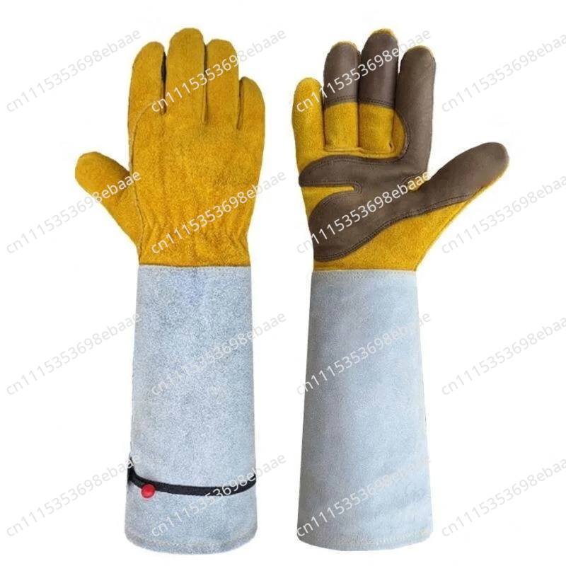 長尺牛革製ガーデニンググローブ、庭、造園、建設現場用の耐刺傷 - Garden Gloves Thorn Proof のレビューと価格