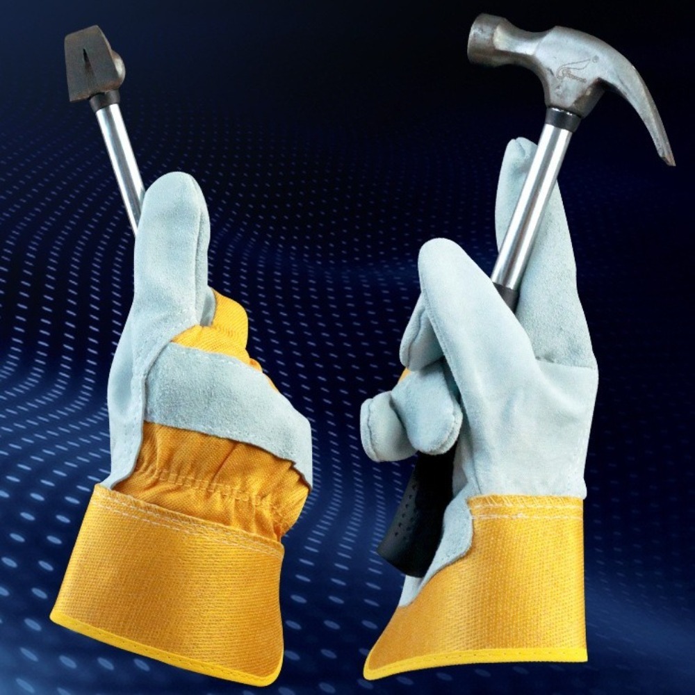 牛革製園芸用手袋 耐熱安全溶接用手袋 耐棘溶接用手袋 手のひ - Garden Gloves Thorn Proof のレビューと価格