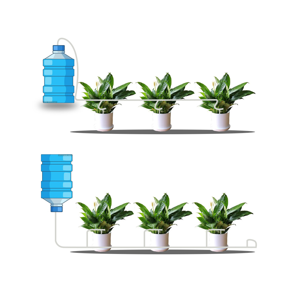 ガーデン点滴灌漑キット、調整バルブ付き、鉢植え植物用散水装置 - Root Watering Spike のレビューと価格