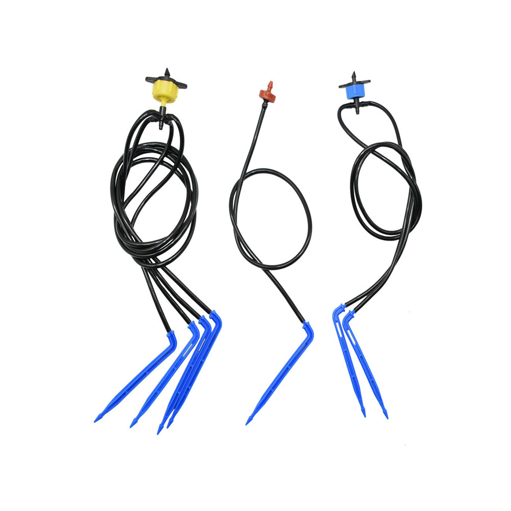 温室鉢植え湾曲矢印点滴灌漑セット 2L4L8L 圧力補償ドリ - Root Watering Spike のレビューと価格