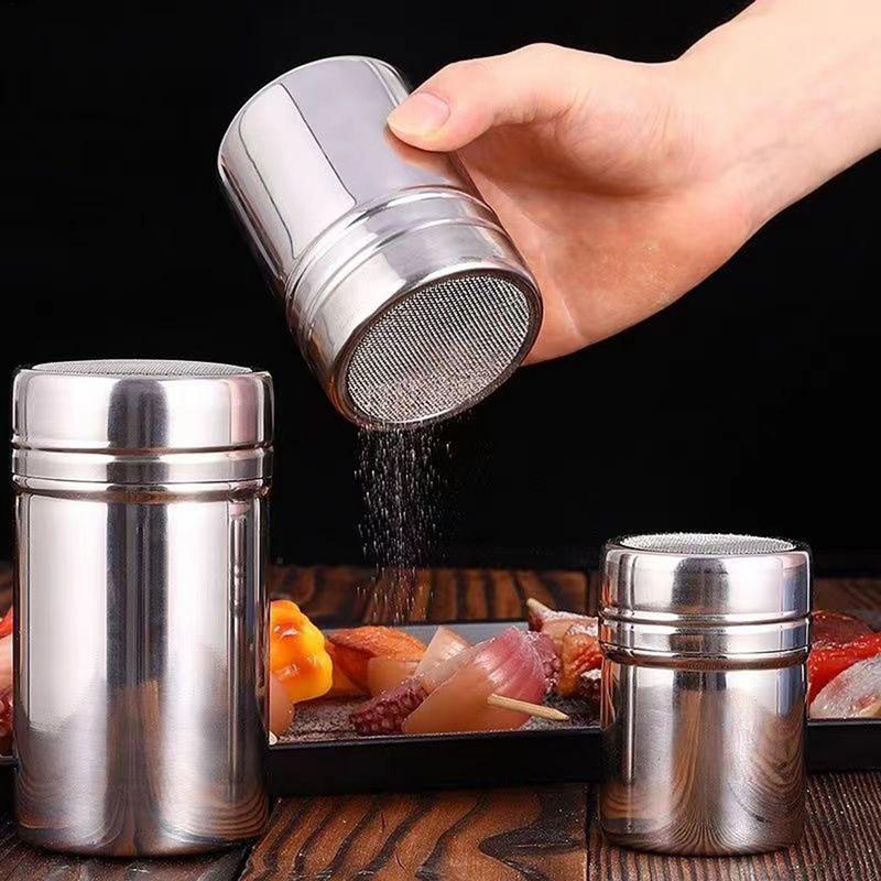 ステンレス鋼粉末スプリンクラーボトル、小麦粉ふるい、ダスター - Fertilizer Dispenser のレビューと価格