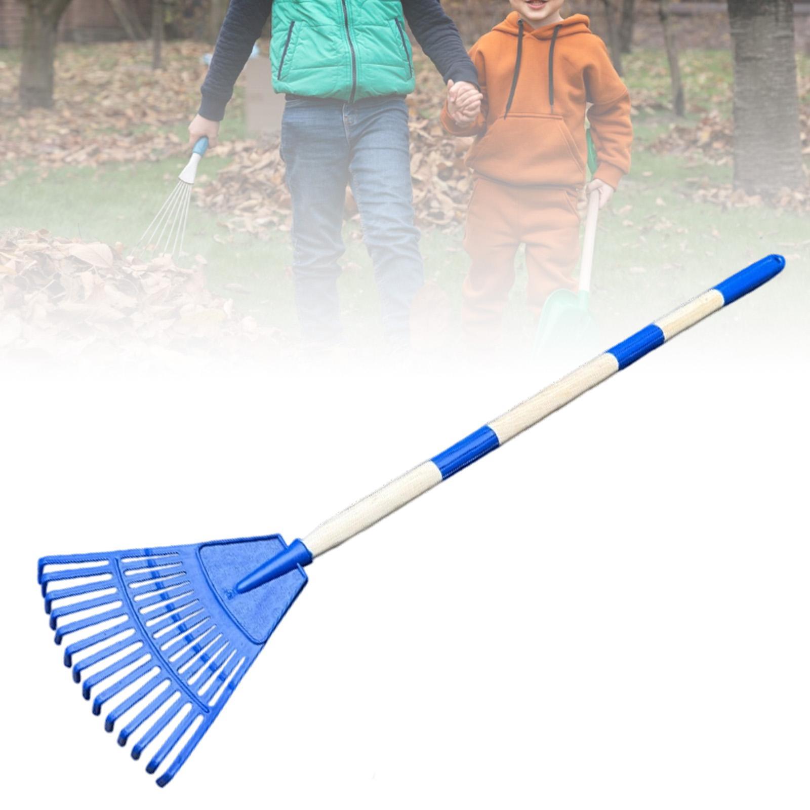 小さな葉用熊手、3セクション、スチール製、人間工学に基づいた - Gardening Tools 5 Year Old のレビューと価格
