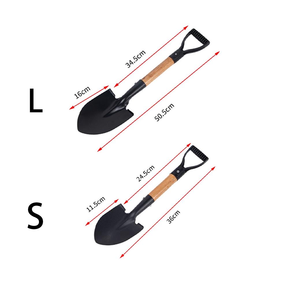 36 センチメートルガーデンシャベル木製ハンドル付きステンレ - Gardening Tools 5 Year Old のレビューと価格