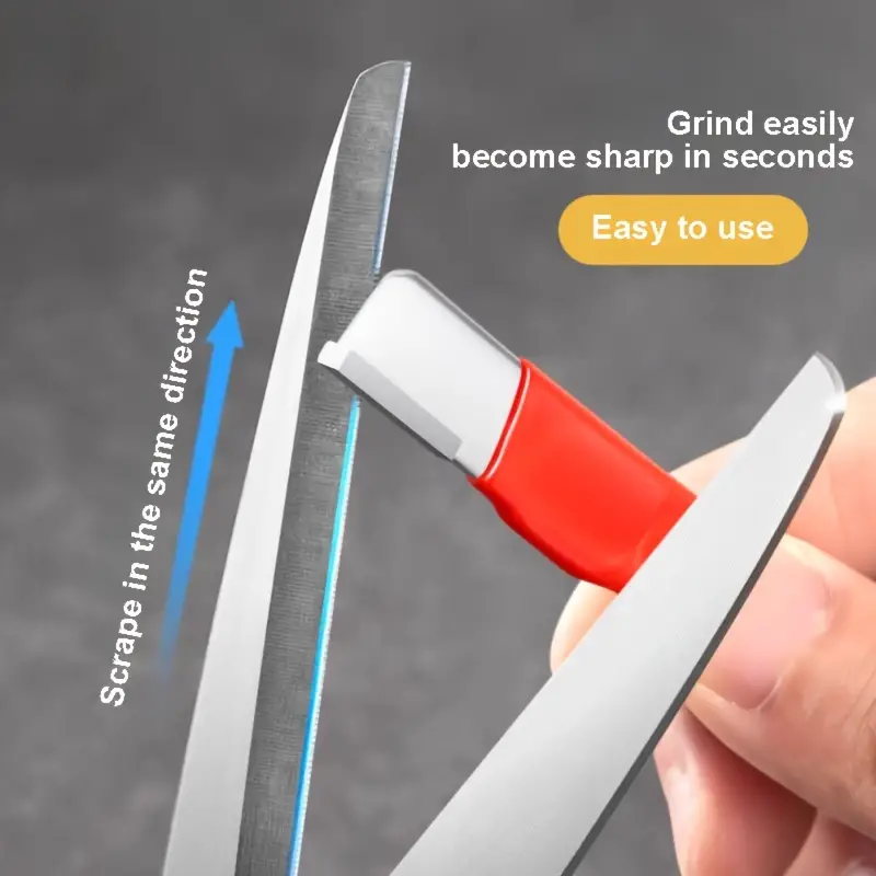 ポータブル合金鋼ナイフシャープナー手持ち式クイックシャープニ - Gardening Tools Gifts のレビューと価格