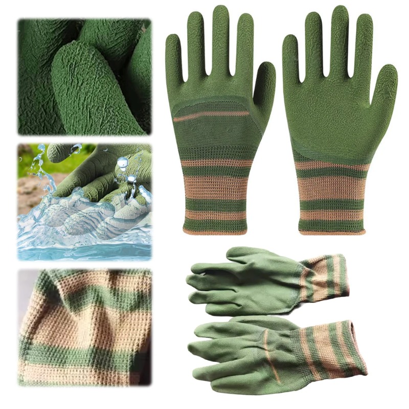 1/2ペアのガーデニンググローブ、棘防止、バラの剪定用ガーデ - Garden Gloves Thorn Proof のレビューと価格