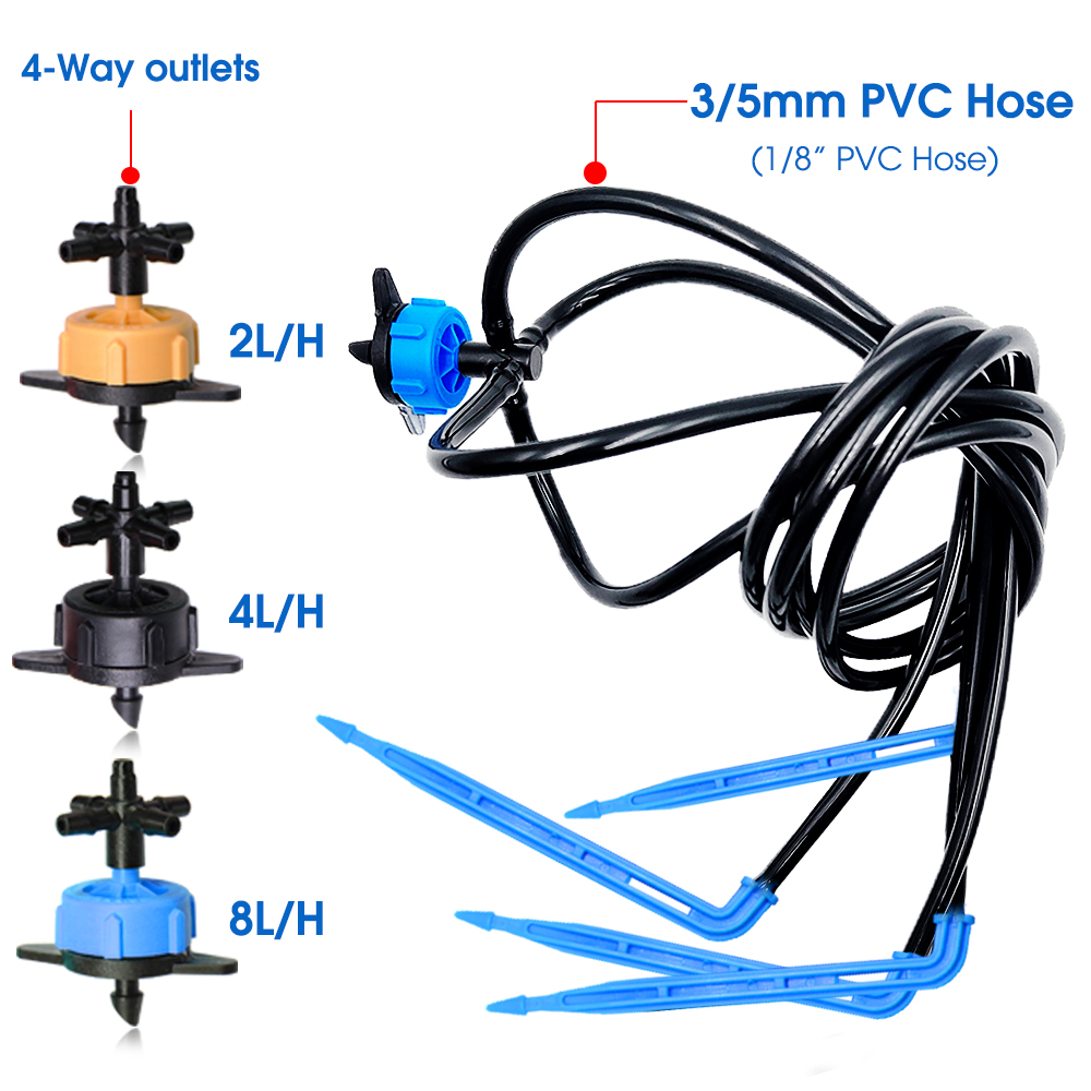 10 セット 2/4/8L/H ベンドアロードリップセット  - Root Watering Spike のレビューと価格